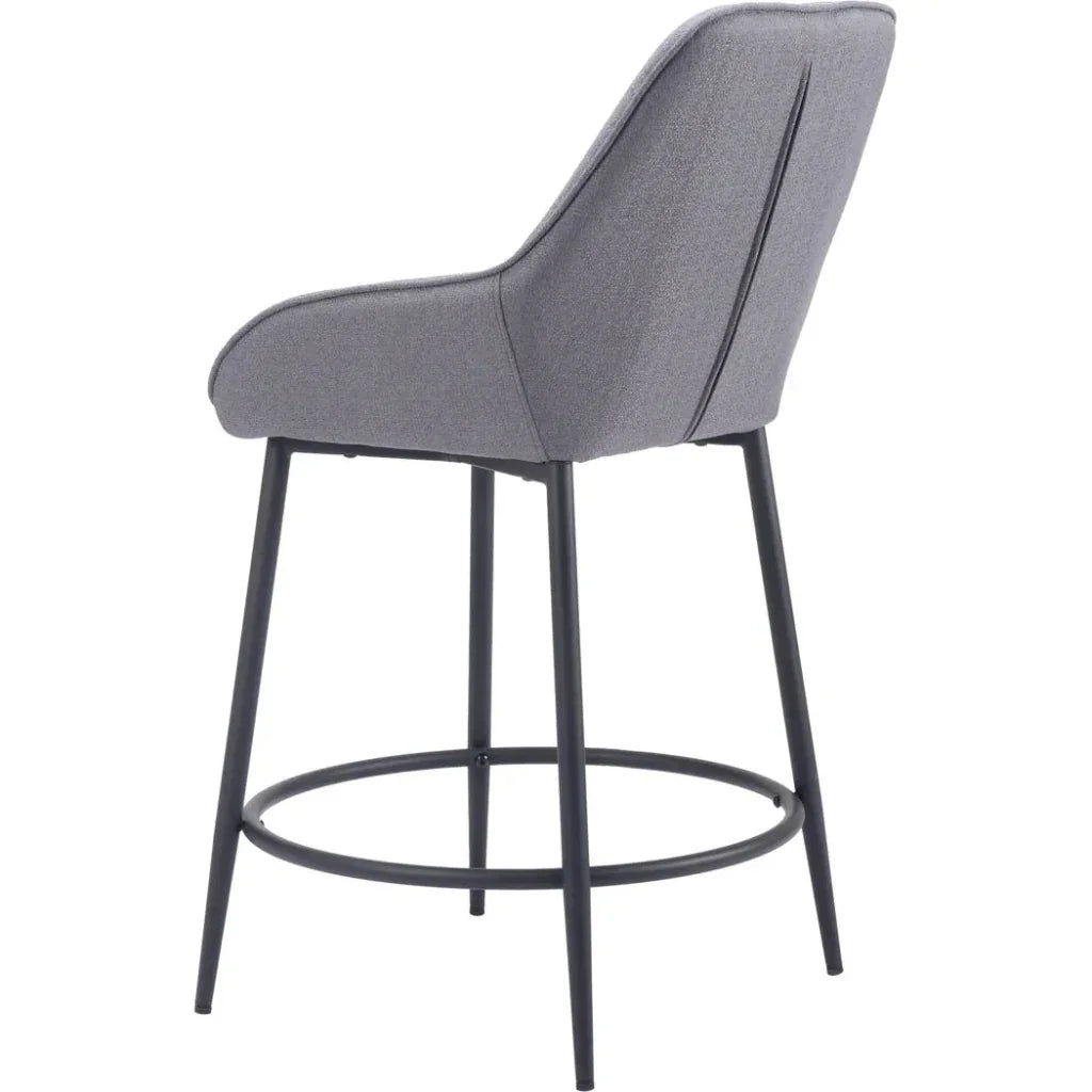 Vila Gray Counter Stool (Set of 2)
