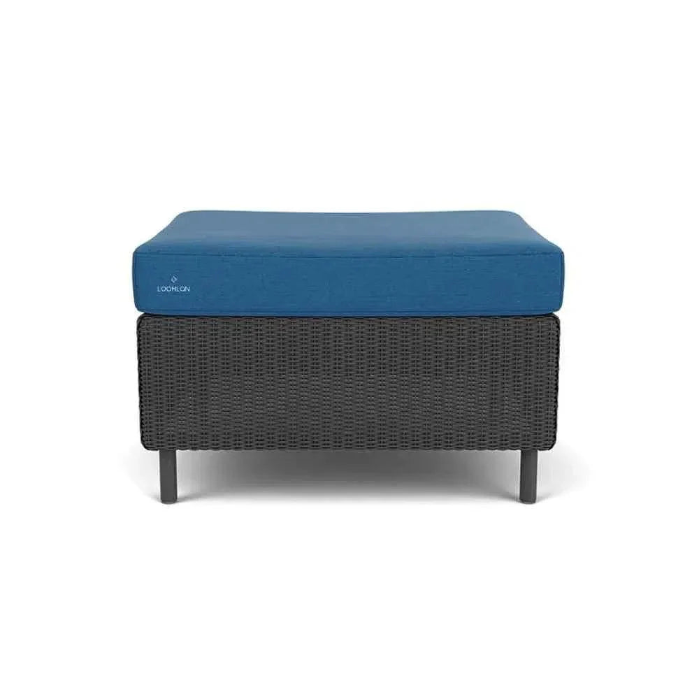 Visions Ottoman Premium Wicker Furniture Lloyd Flanders