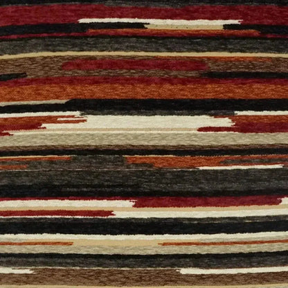 Vivid Cayenne Western Chic Red Large Throw Pillow