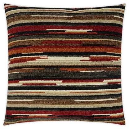 Vivid Cayenne Western Chic Red Large Throw Pillow