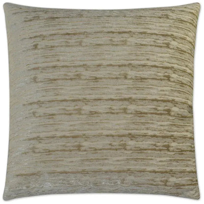 Wake Sand Brown Throw Pillow With Insert