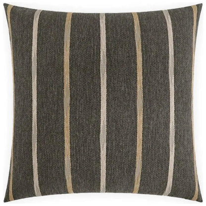 Wallasch Graphite Grey Throw Pillow With Insert