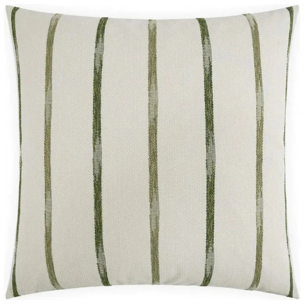 Wallasch Moss Off-White Throw Pillow With Insert