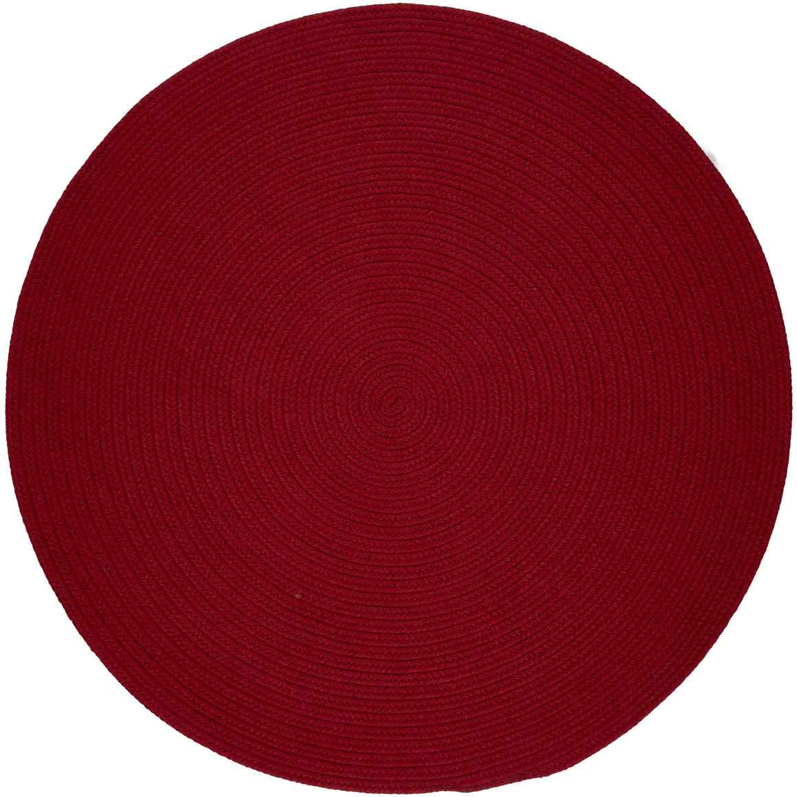 Wearever Flat Braid Round Indoor-Outdoor Rugs