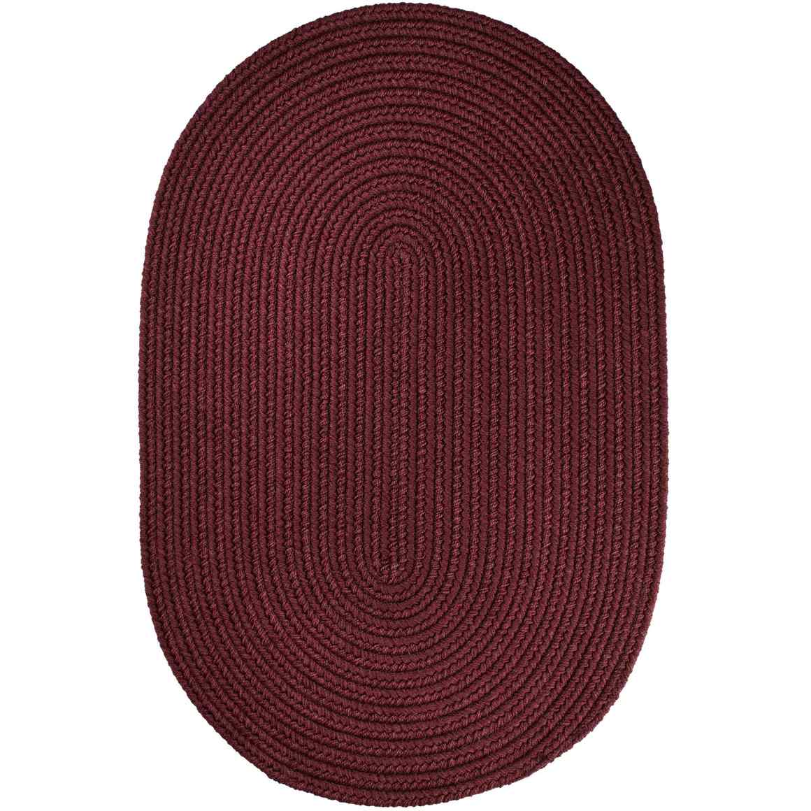 Wearever Polypropylene Oval Indoor-Outdoor Rugs