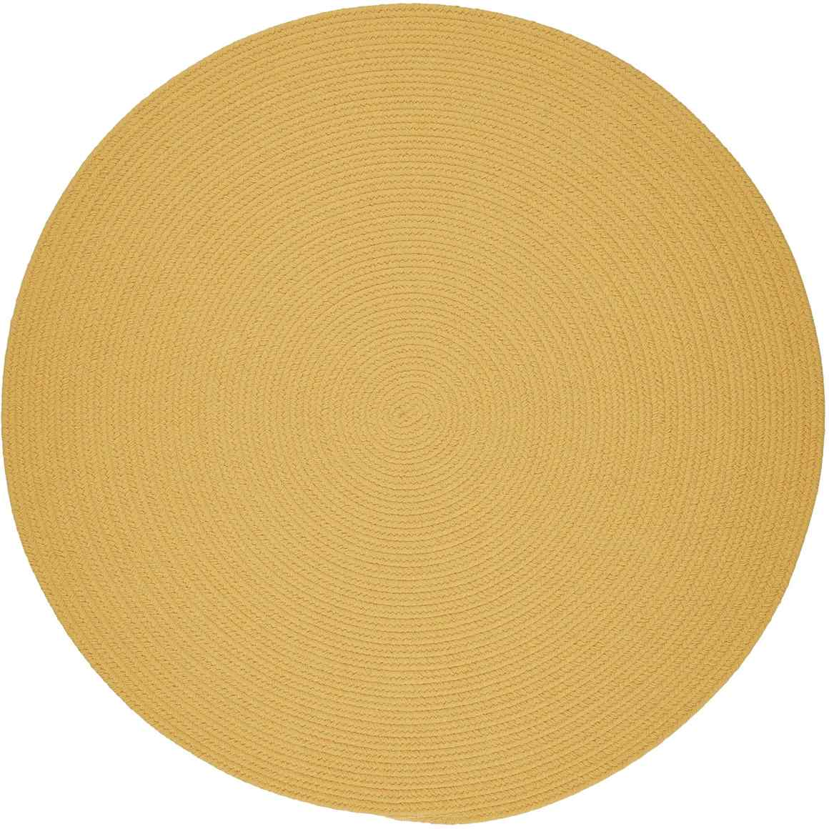 Wearever Round Reversible Indoor-Outdoor Rugs