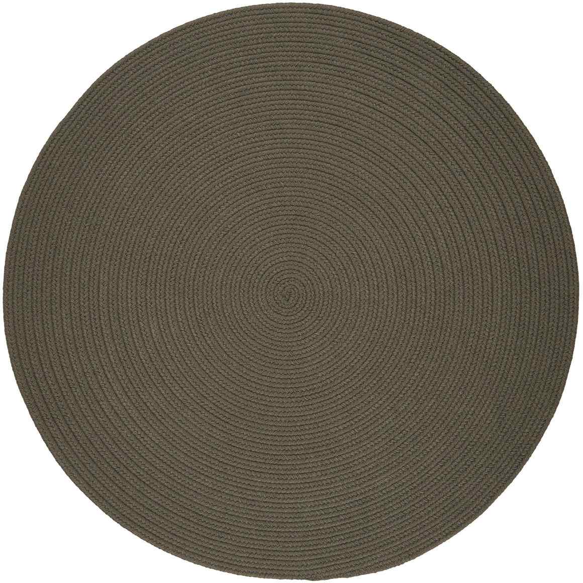 Wearever Round Reversible Indoor-Outdoor Rugs