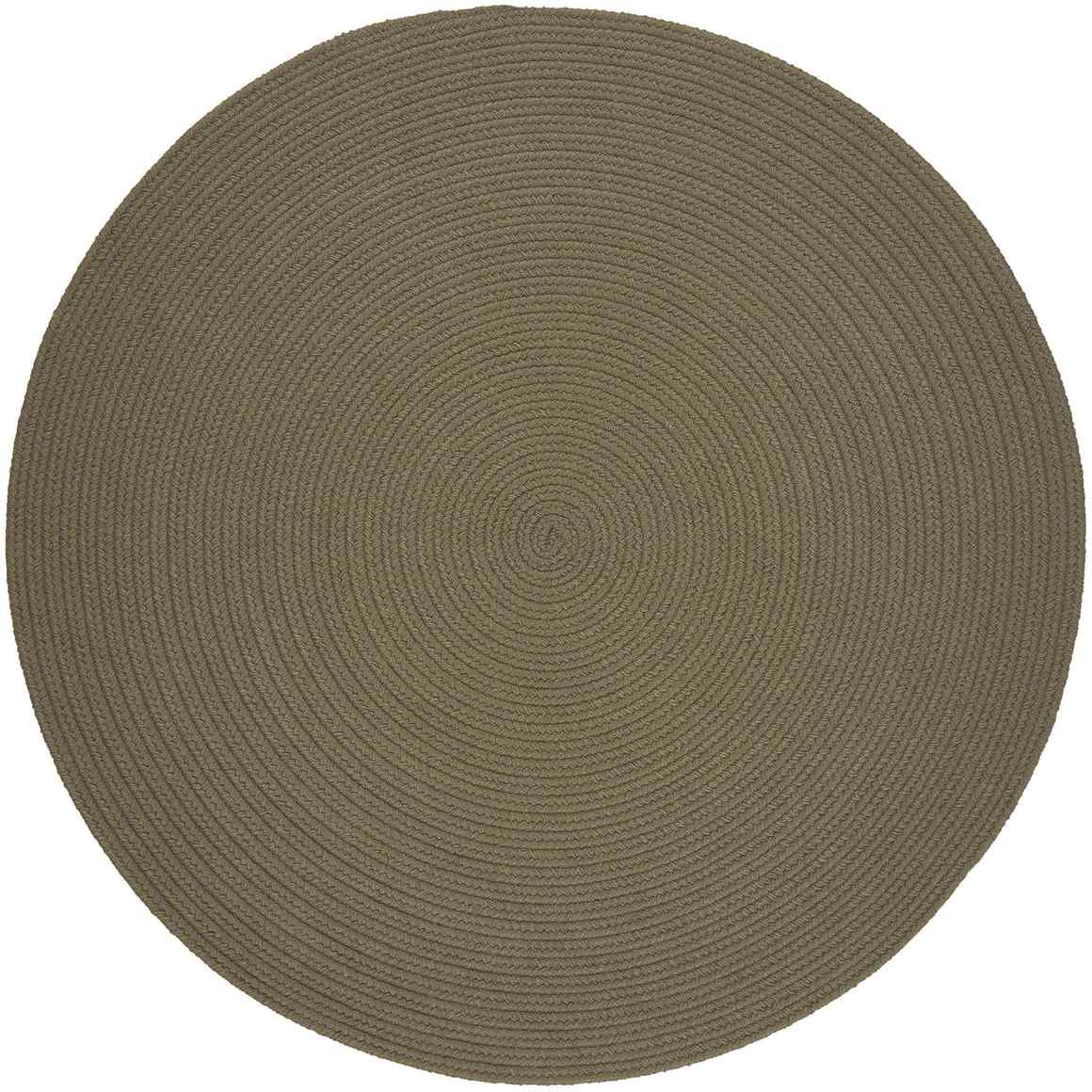 Wearever Round Reversible Indoor-Outdoor Rugs