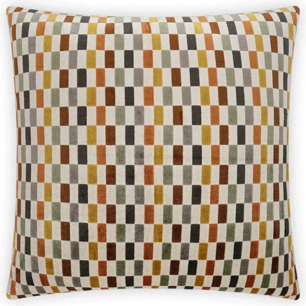 Weekend Harvest Multi Color Throw Pillow With Insert