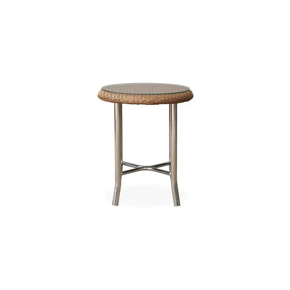 Weekend Retreat 20" Round End Table Lloyd Flanders