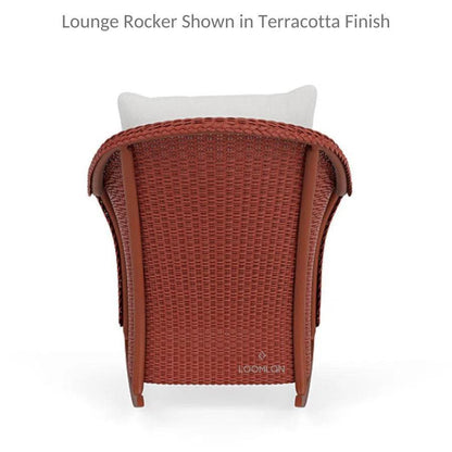 Weekend Retreat Wicker Loveseat with Rocker Set 3PC