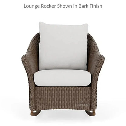 Weekend Retreat Wicker Loveseat with Rocker Set 3PC