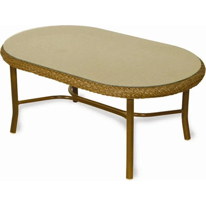 Weekend Retreat 43" Oval Cocktail Table Lloyd Flanders