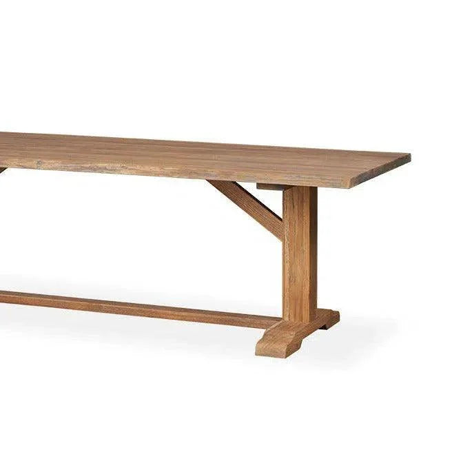 Weekend Retreat Teak Table with Wicker Chair Set 7PC