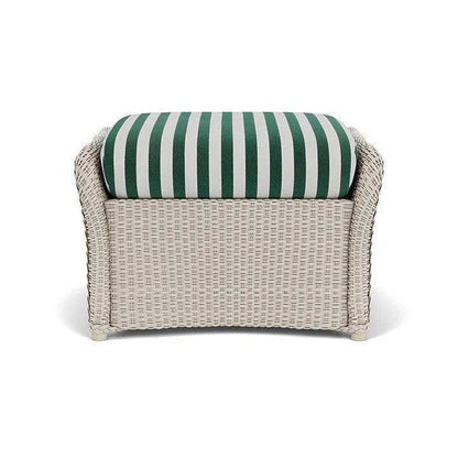 Weekend Retreat Ottoman All Weather Wicker