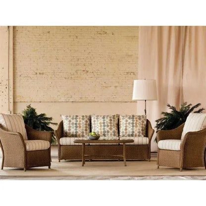 Weekend Retreat All Weather Wicker Outdoor Couch