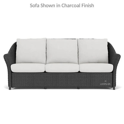 Weekend Retreat All Weather Wicker Outdoor Couch