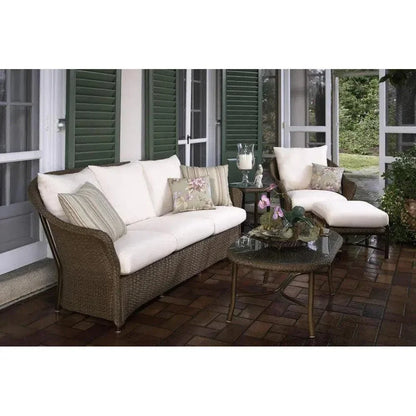 Weekend Retreat All Weather Wicker Outdoor Couch