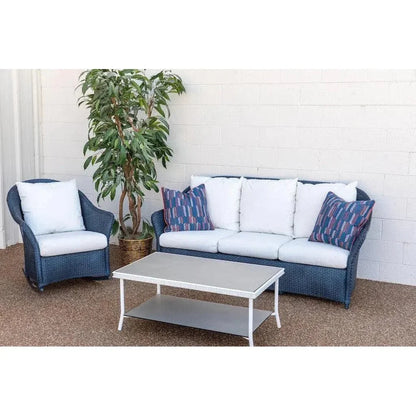Weekend Retreat All Weather Wicker Outdoor Couch