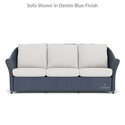 Weekend Retreat All Weather Wicker Outdoor Couch