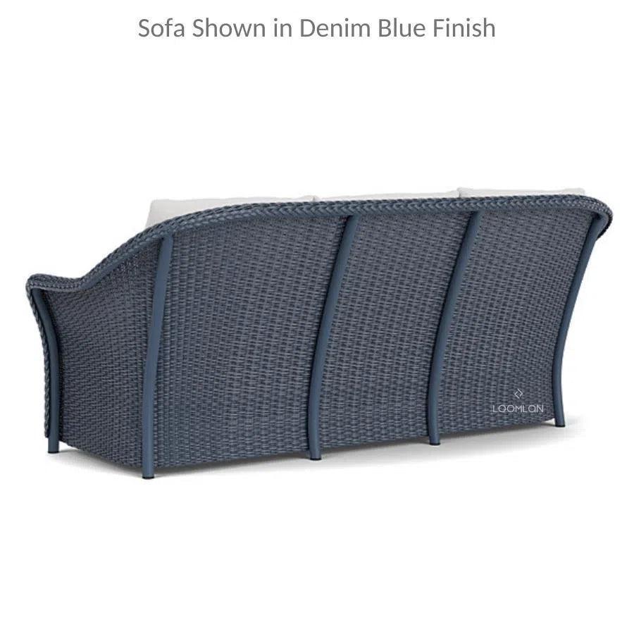 Weekend Retreat All Weather Wicker Outdoor Couch