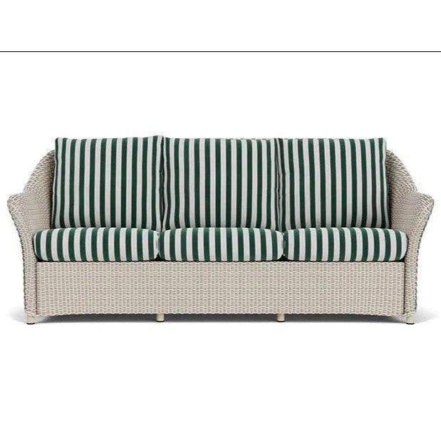 Weekend Retreat All Weather Wicker Outdoor Couch