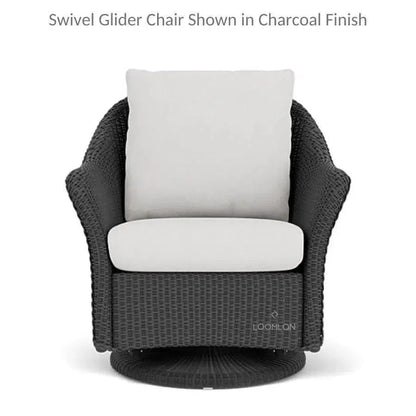 Weekend Retreat Outdoor Swivel Glider Lounge Chair