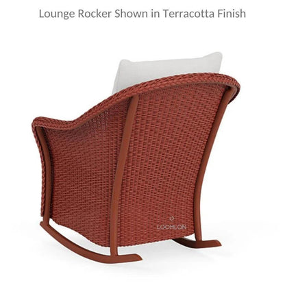 Weekend Retreat Rocker Lounge Chair with Ottoman Set