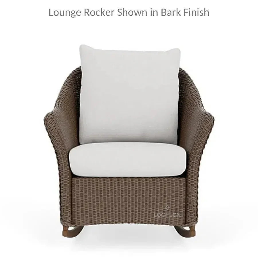 Weekend Retreat Rocker Lounge Chair with Ottoman Set