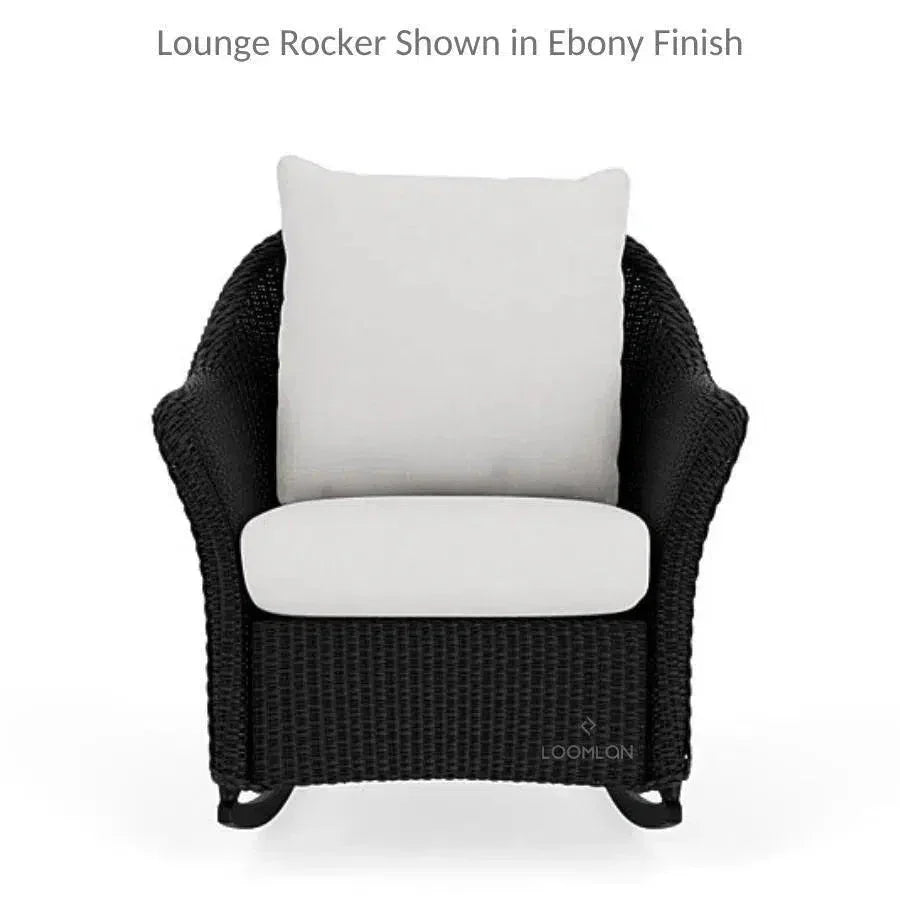 Weekend Retreat Rocker Lounge Chair with Ottoman Set