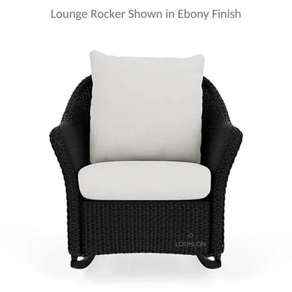 Weekend Retreat Rocker Lounge Chair with Ottoman Set