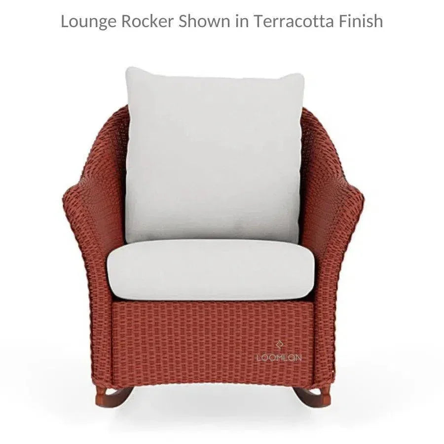 Weekend Retreat Rocker Lounge Chair with Table Set