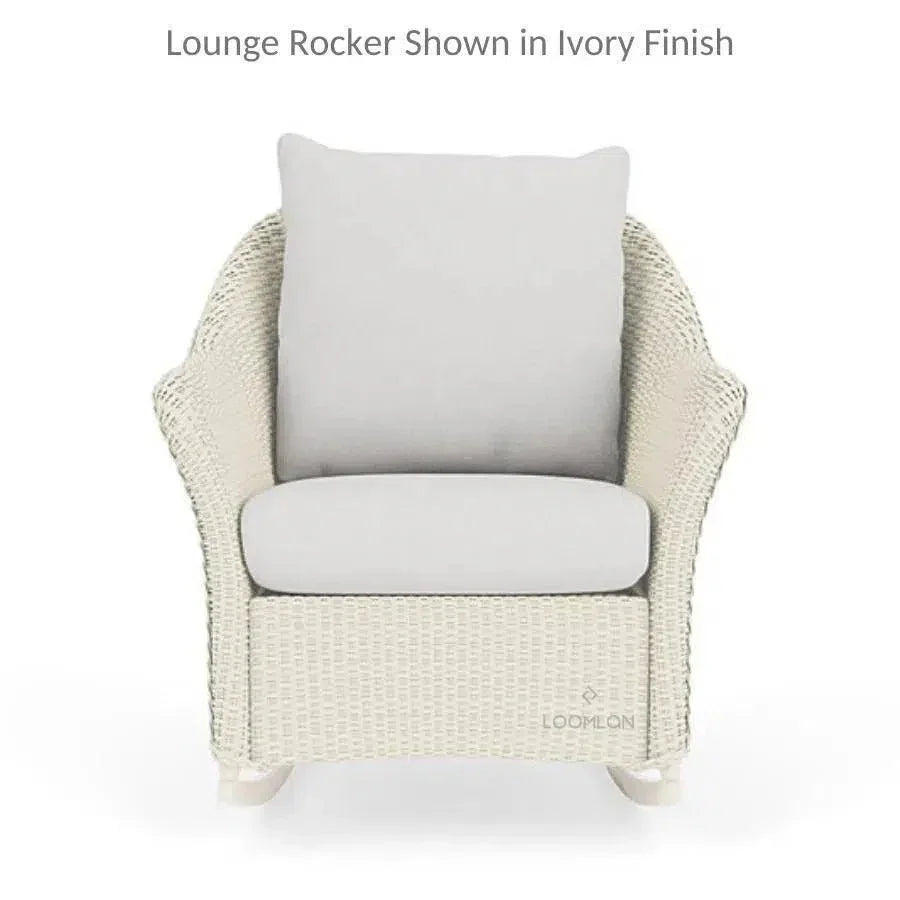 Weekend Retreat Rocker Lounge Chair with Table Set