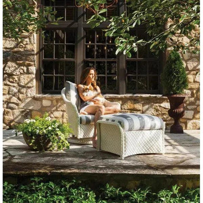 Weekend Retreat Swivel Lounge Chair with Ottoman