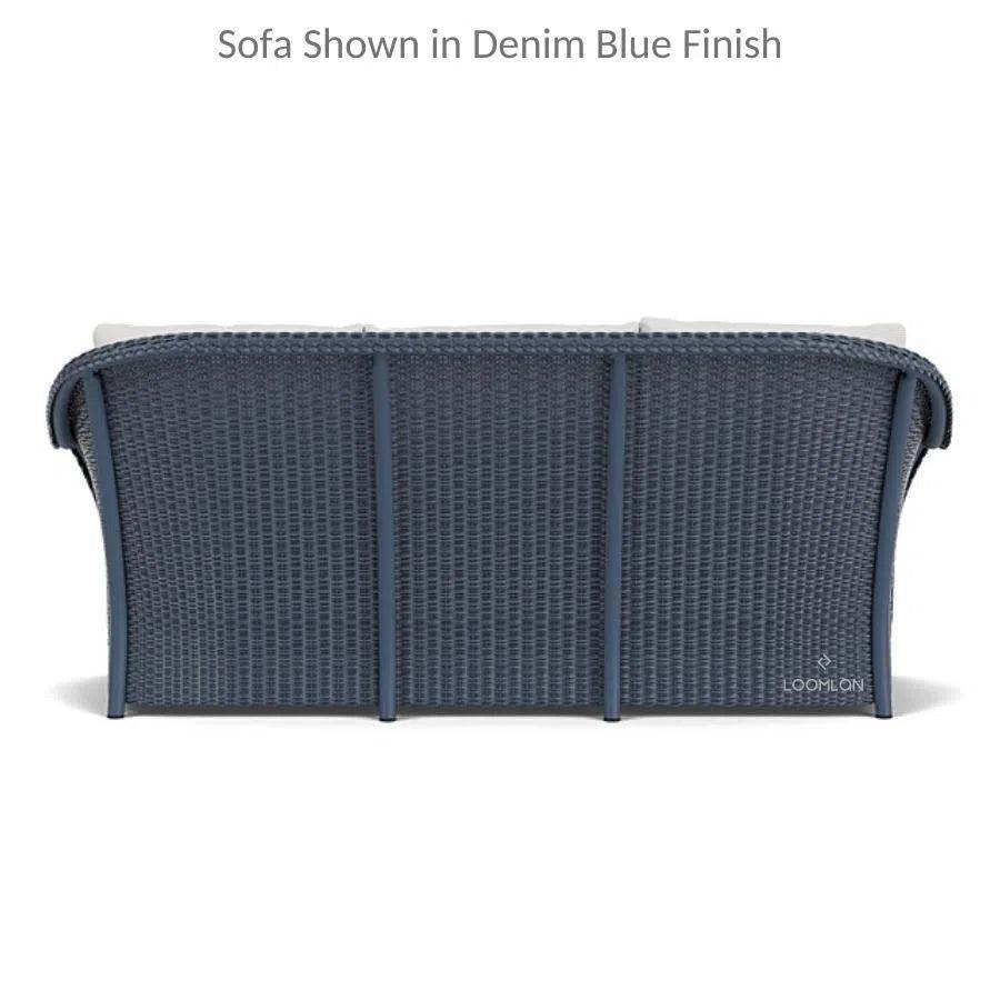 Weekend Retreat Wicker Sofa with Lounge Chair Set