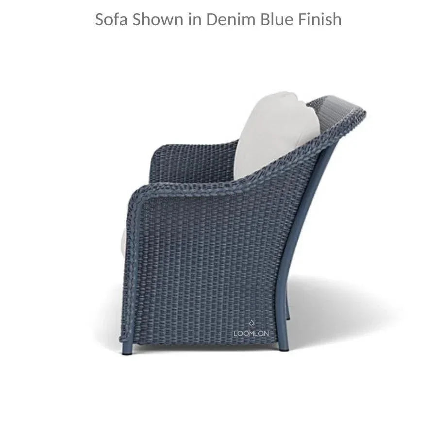 Weekend Retreat Wicker Sofa with Lounge Chair Set
