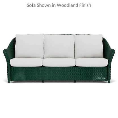 Weekend Retreat Wicker Sofa with Lounge Chair Set