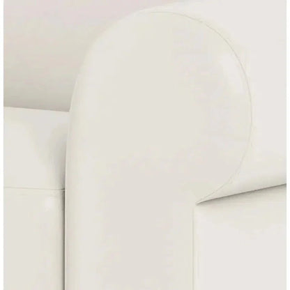 Wenton Mondern Leather Couch Rolled Arms