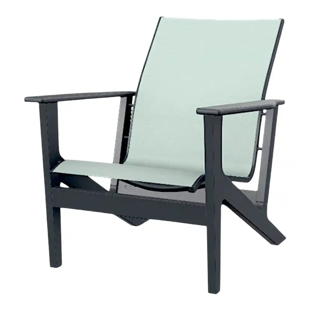 Wexler MGP Sling Chat Height Outdoor Arm Chair