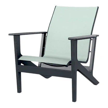 Wexler MGP Sling Chat Height Outdoor Arm Chair
