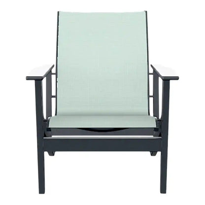 Wexler MGP Sling Chat Height Outdoor Arm Chair