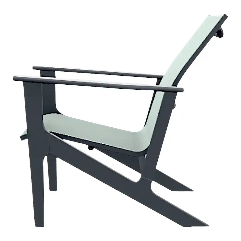 Wexler MGP Sling Chat Height Outdoor Arm Chair