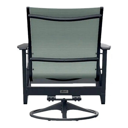 Wexler MGP Sling Chat Height Swivel Outdoor Rocker