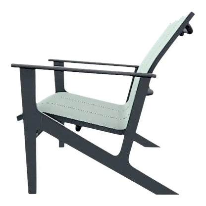Wexler MGP Sling Chat Height Three-Seat Outdoor Sofa