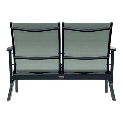 Wexler MGP Sling Chat Height Two-Seat Outdoor Loveseat
