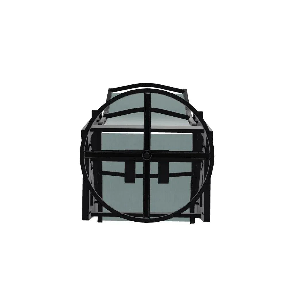 Wexler Sling Chat Height Swivel Outdoor Rocker