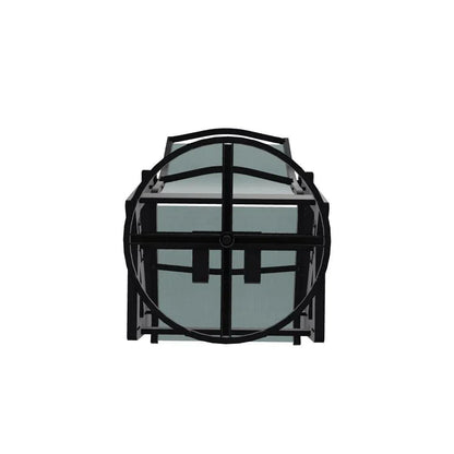 Wexler Sling Chat Height Swivel Outdoor Rocker