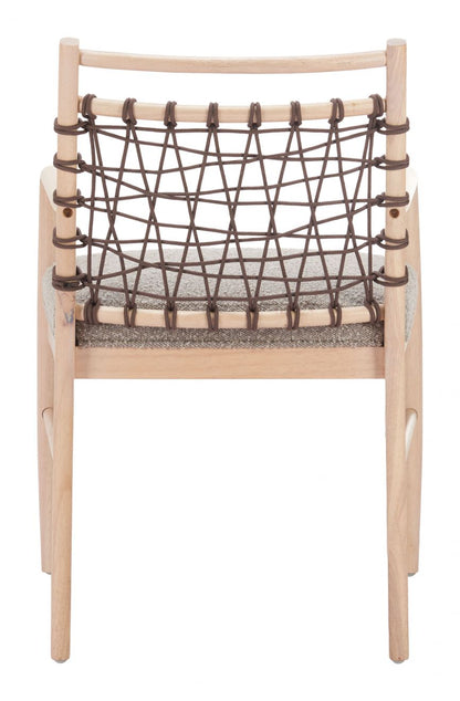 Wezly Textured Fabric Dining Chair 2PC