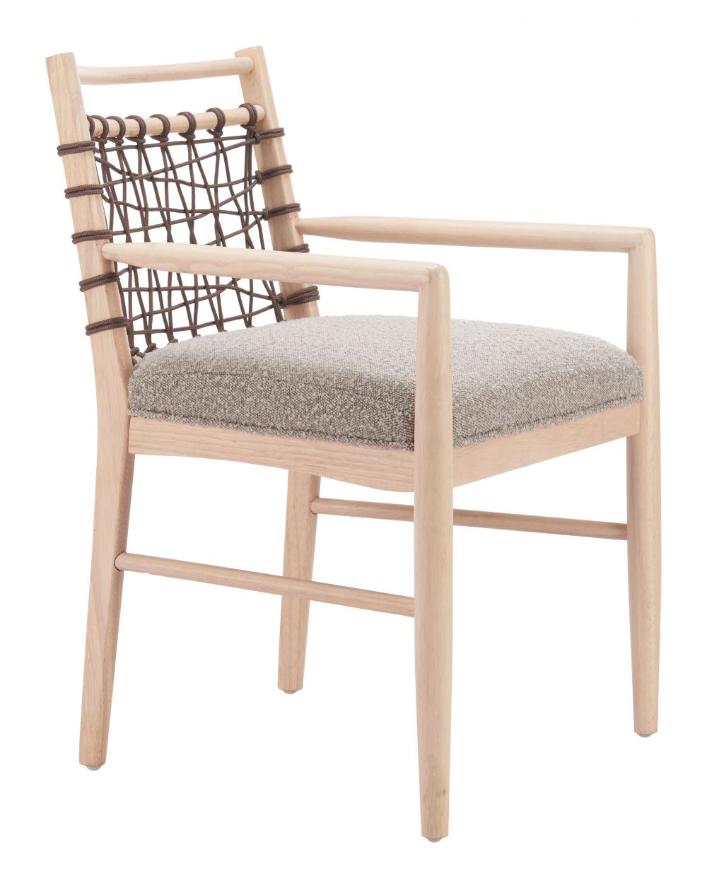 Wezly Textured Fabric Dining Chair 2PC
