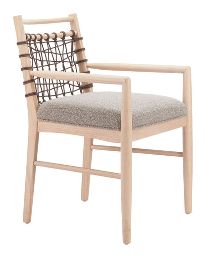 Wezly Textured Fabric Dining Chair 2PC